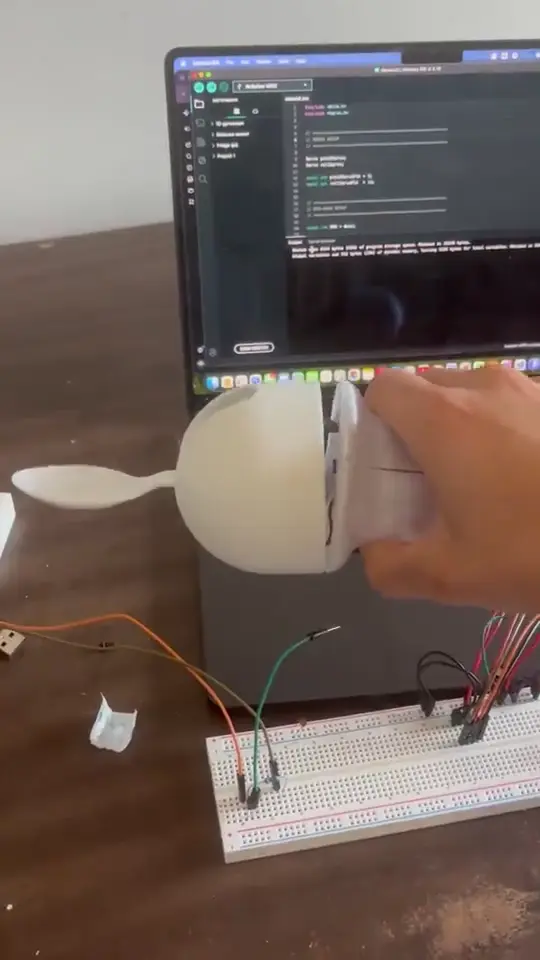 Two-axis stabilization prototype demonstration